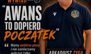 Arkadiusz Zyga: Chcemy, aby Legnica na stałe wróciła na koszykarską mapę Polski