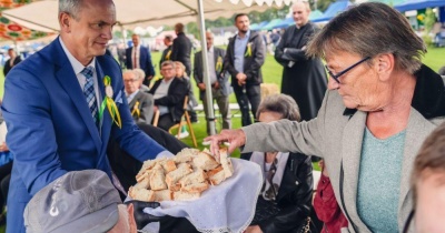  Polkowiczanie podziękowali za plony (FOTO) 