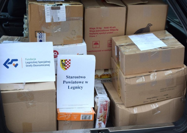 Transport darów dla Polaków wyruszył na Ukrainę