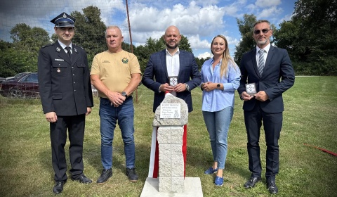 Kamień węgielny pod budowę nowej remizy w Brunowie