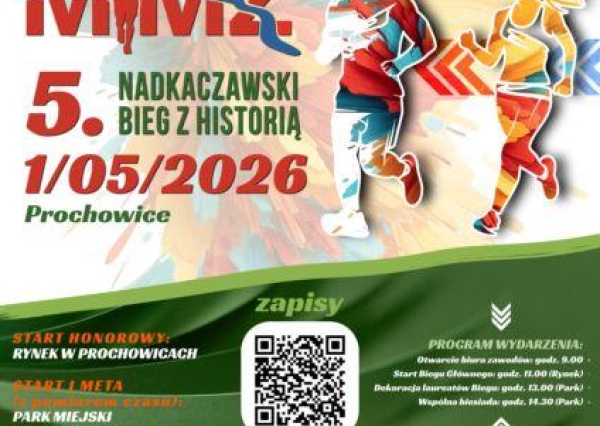 5. Nadkaczawski Bieg z Historią już 1 maja br 