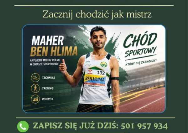 Mistrz Polski poprowadzi warsztaty w Chojnowie