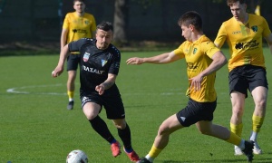 Górnik z wyprawy do Strzegomia wraca z punktem (FOTO)