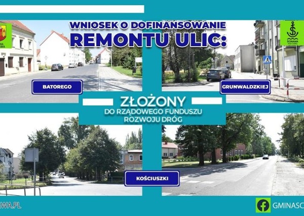 Ścinawa stara się o dofinansowanie remontów kolejnych ulic!