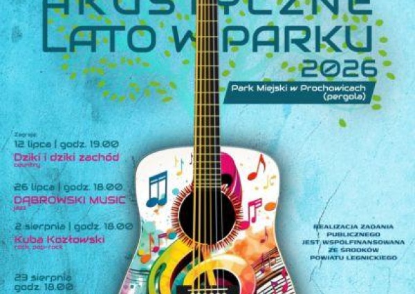 Akustyczne Lato w Parku 2026