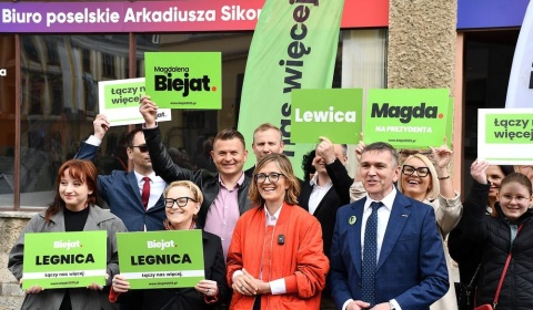 Magdalena Biejat w Legnicy: mocny program Lewicy(FOTO)