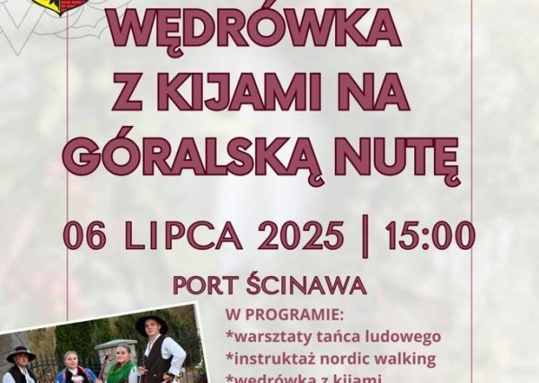  Góralskie rytmy, kijki w ruchu i letnia przygoda nad Odrą!