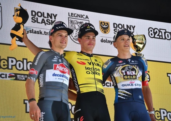 Tour de Pologne 2025: Olav Kooij triumfuje w Legnicy (FOTO)