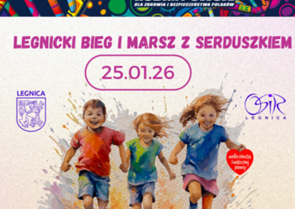 XII Legnicki Bieg i Marsz z Serduszkiem