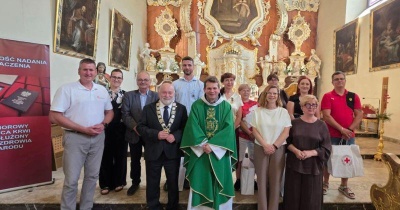Krew i odznaczenia, szósta akcja krwiodawstwa w Klasztorze Franciszkanów w Złotoryi
