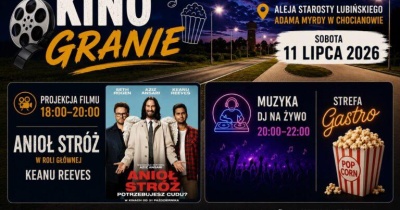 Letnie Kino Plenerowe w Chocianowie