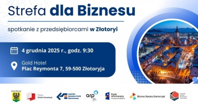 Ratusz zaprasza biznesmenów na spotkanie do hotelu 