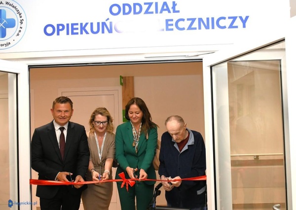 Szpital w Złotoryi otworzył nowoczesny Oddział Opiekuńczo-Leczniczy (FOTO)