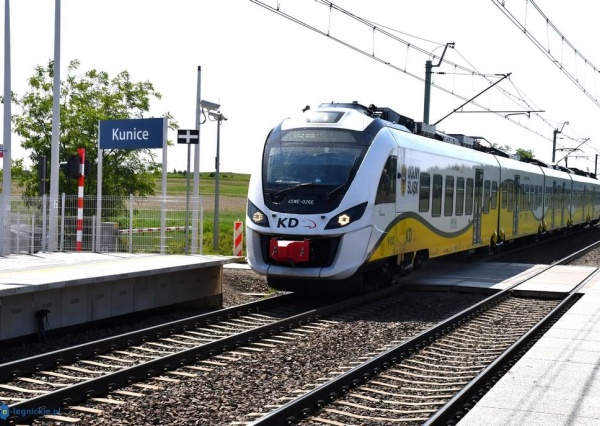 Kunice czekają na pierwszy pociąg. Przyjedzie w niedzielę (FOTO)
