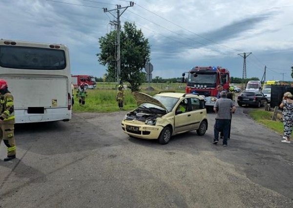 Wypadek szkolnego autobusu