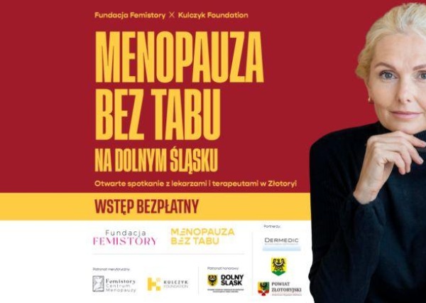 Menopauza bez tabu na Dolnym Śląsku - jedno ze spotkań odbędzie się w Złotoryi