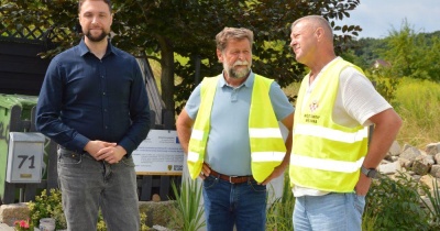 Odbiór dróg gminnych w Nowej Męcince i Słupie (FOTO)