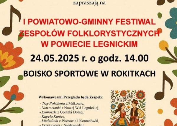 Powiatowo-Gminny Przegląd Zespołów Folklorystycznych w Powiecie Legnickim – święto muzyki, tradycji i wspólnoty