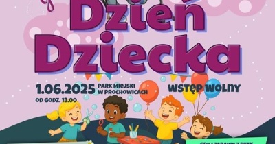 Gminny Dzień Dziecka w Prochowicach już w niedzielę