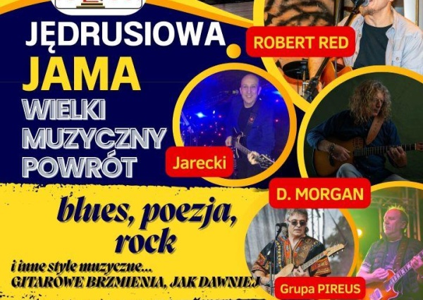 Muzyczna majówka w Jędrusiowatej Jamie. Zagrają: Jarecki, Darek Morgan i inni