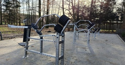 Plenerowa siłownia w Koźlicach już gotowa