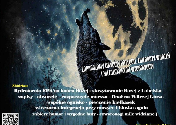 III Nocny Marsz Wilkołaka – ruszamy na szlak przy pełni księżyca