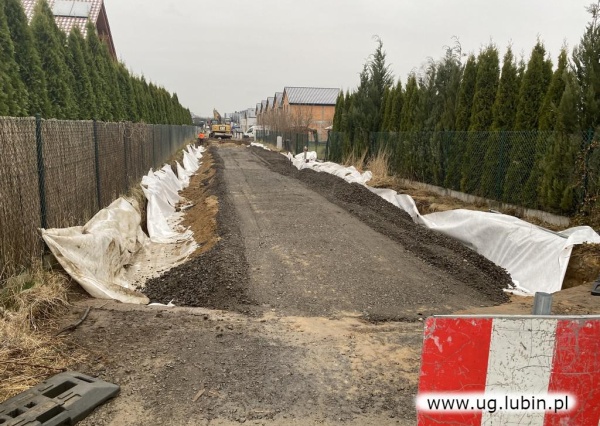 Przebudowa ulicy Morelowej w Osieku