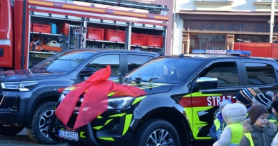 Strażacy na prochowickim Rynku (FOTO)