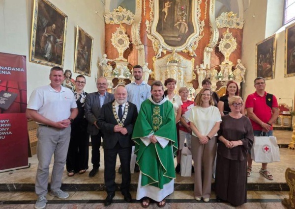 Krew i odznaczenia, szósta akcja krwiodawstwa w Klasztorze Franciszkanów w Złotoryi