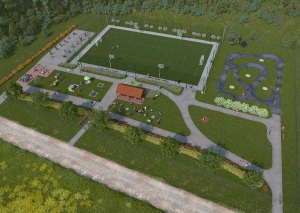  Będzie pumptrack w Kaźmierzowie 