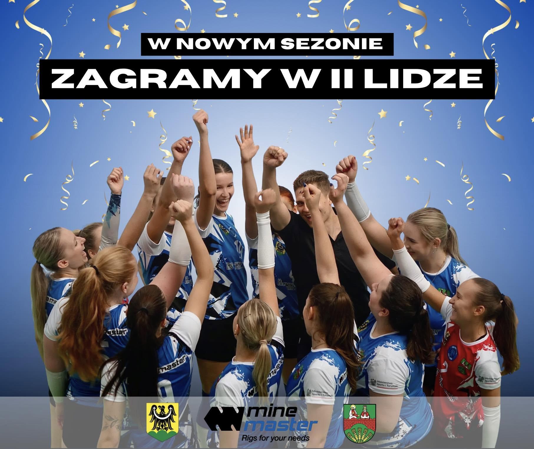 Siatkarki KS Mine Master "przy biurku" awansowały do 2 ligi