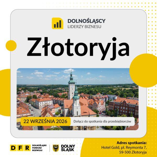 Dolnośląscy Liderzy Biznesu 2026 w Złotoryi