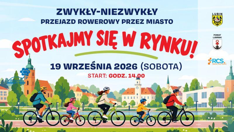 Zwykły–Niezwykły Przejazd Rowerowy przez Lubin
