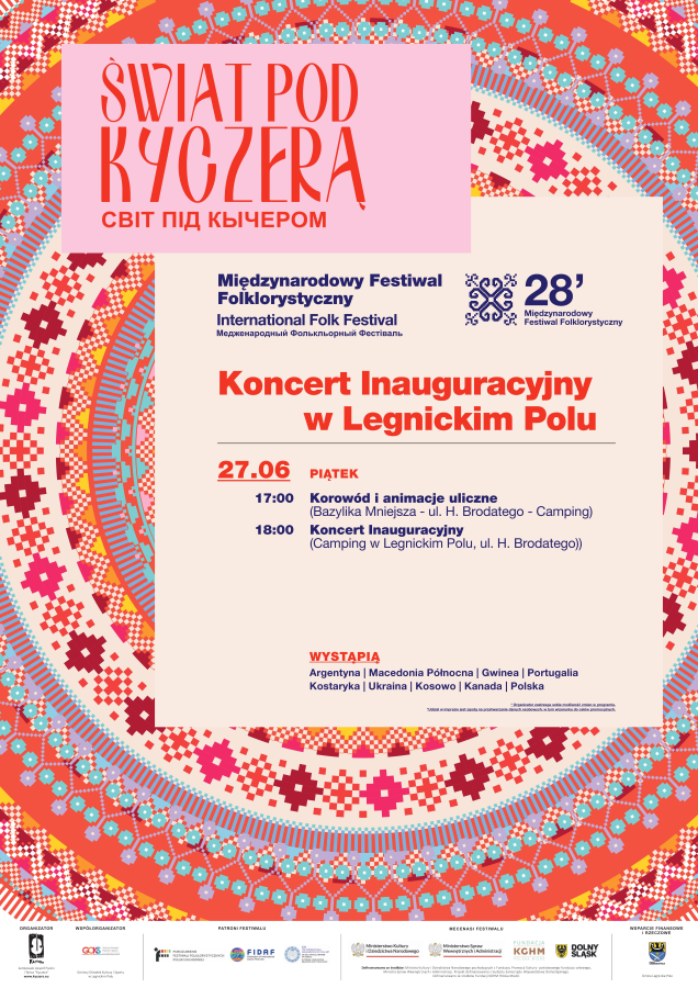 Najbardziej kolorowy festiwal muzyczny rozpoczynamy w Legnickim Polu