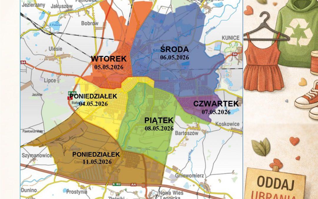 Wiosenne porządki w szafach? Nadchodzi zbiórka tekstyliów w Legnicy 