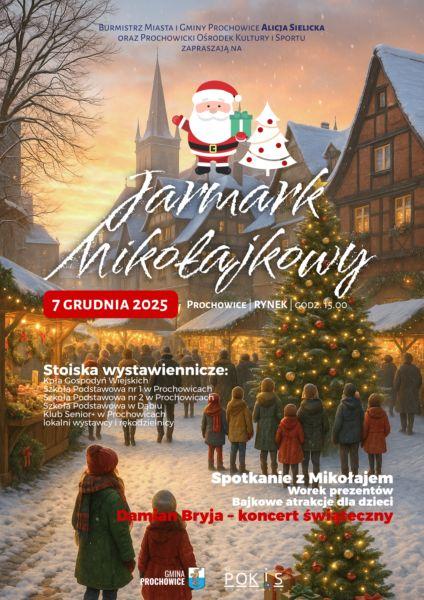 Zapraszamy na Jarmark Mikołajkowy do Prochowic