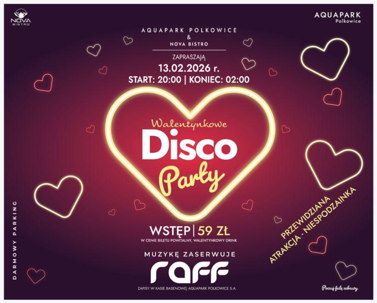 Noc pełna muzyki, tańca i niespodzianek w Aquaparku