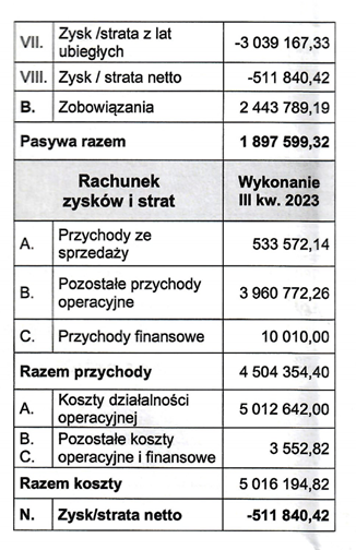 Radni P. Kowalski i A. Trybka zaniepokojeni sytuacją finansową Górnika. Pat?