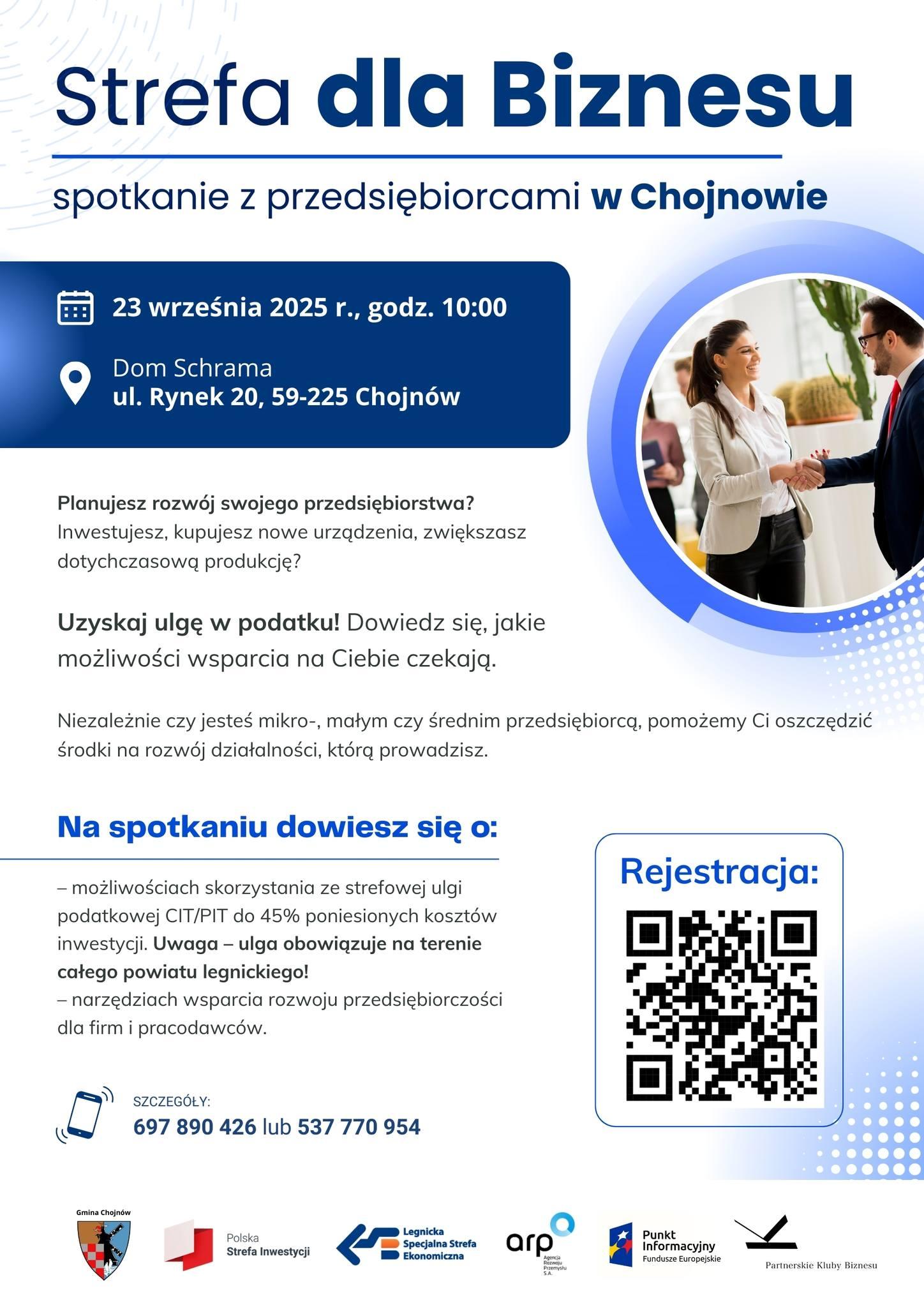 "Strefa dla Biznesu" w Chojnowie