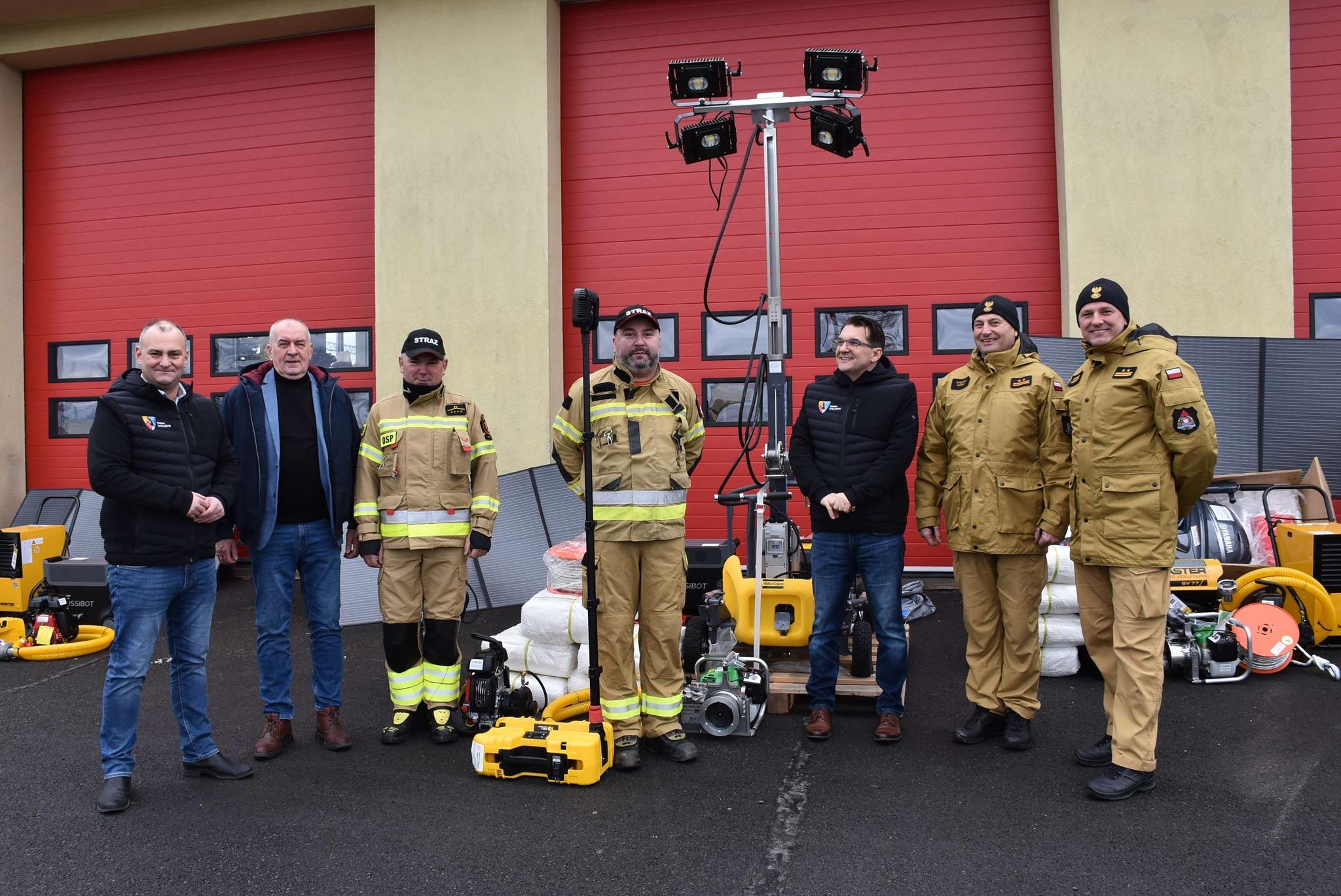 Nowy sprzęt dla gminnych jednostek OSP 