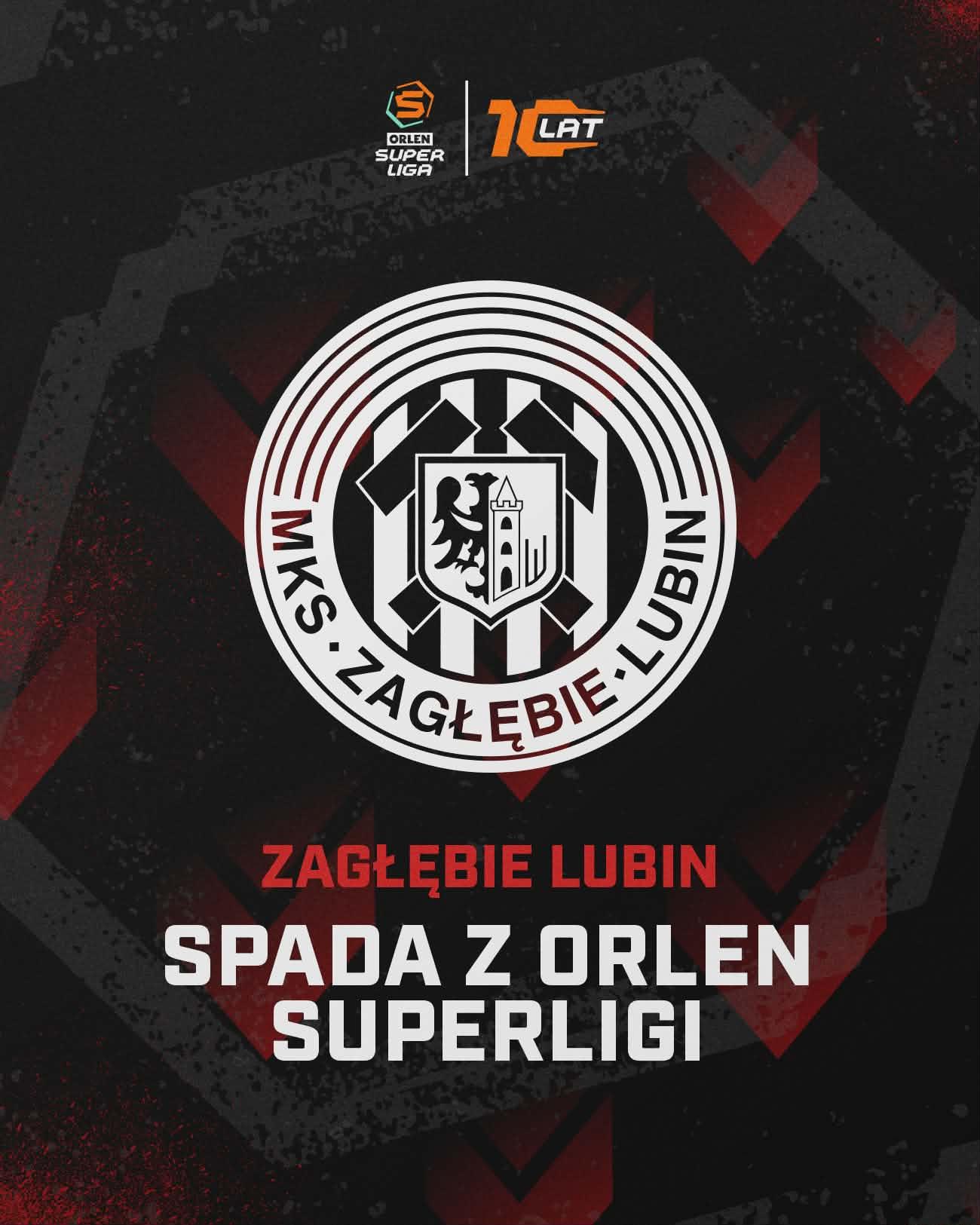 MKS Zagłębie żegna Superligę. Bolesny ale zasłużony spadek...