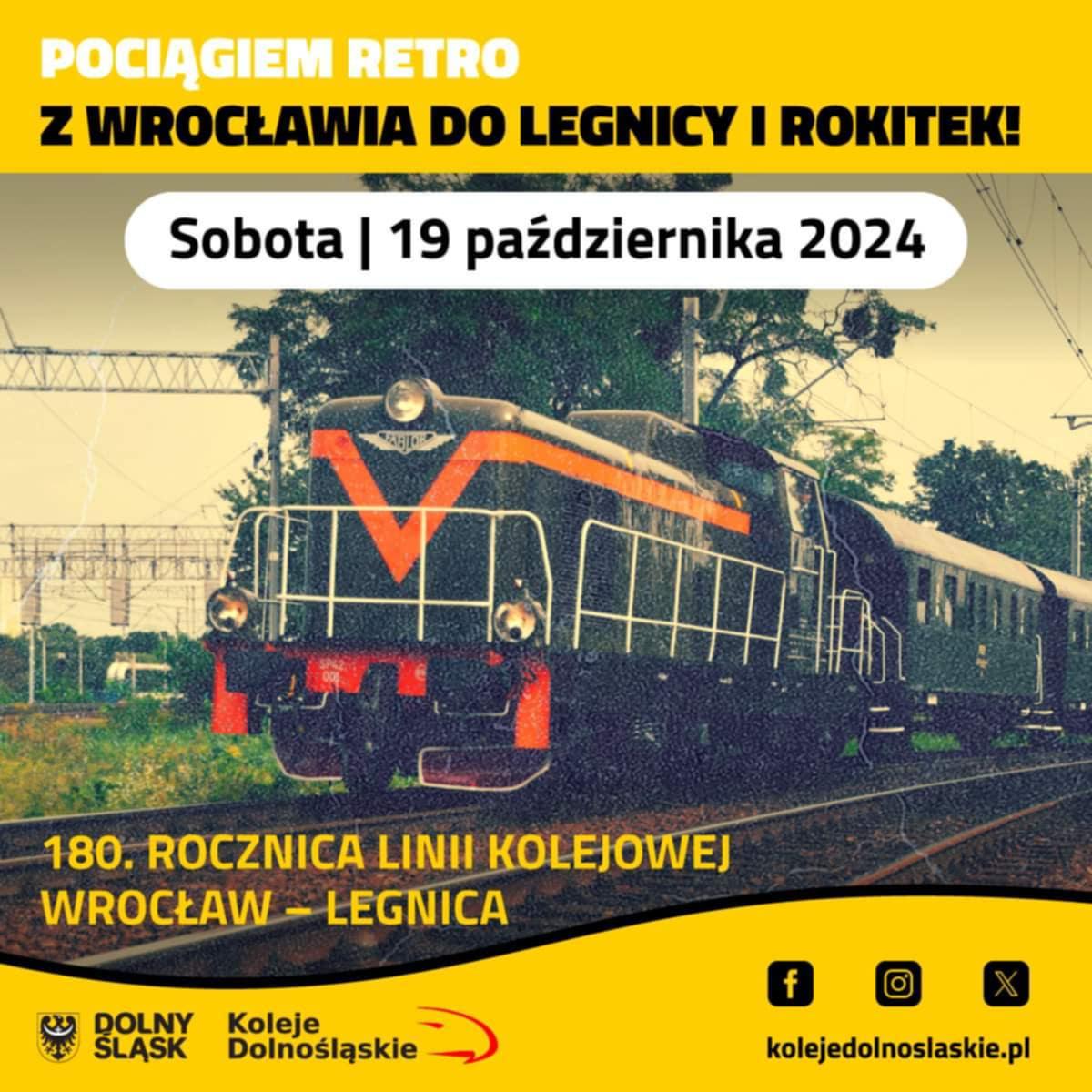 Wyjątkowa podróż pociągiem retro już w sobotę
