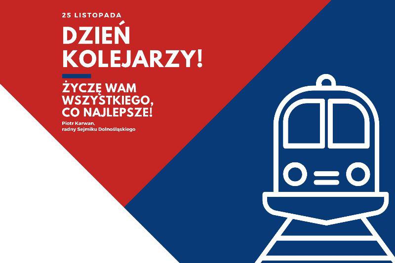 Dziś Dzień Kolejarzy! Życzenia płyną m.in. od radnych Sejmiku!