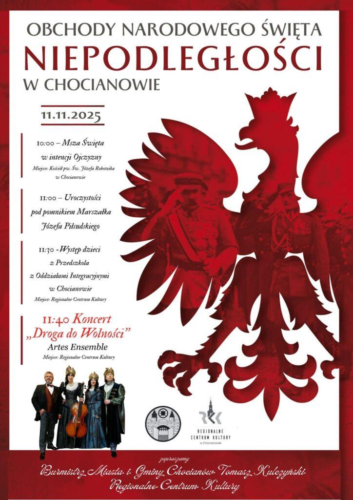  Chocianów świętuje rocznicę odzyskania niepodległości