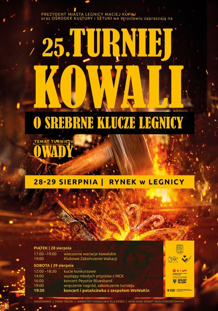  XXV Turniej Kowali o Srebrne Klucze Legnicy odbędzie się pod koniec sierpnia 