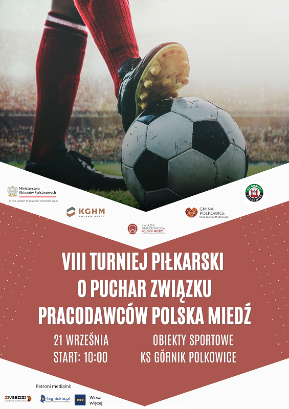 We wrześniu VIII Turniej o Puchar Związku Pracodawców Polska Miedź. Emocje gwarantowane!