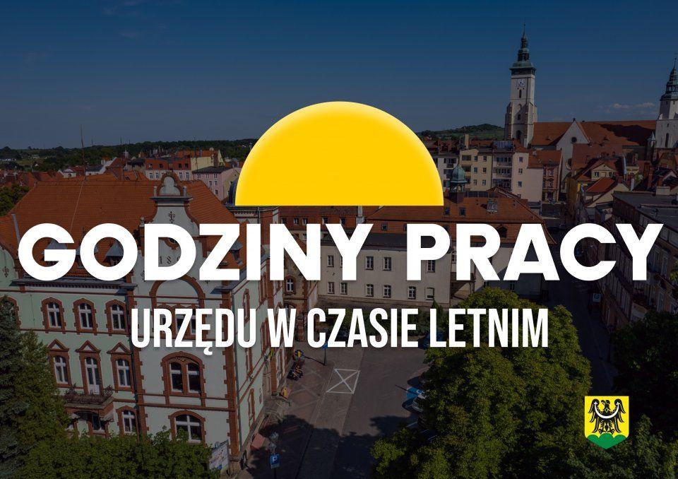 Zmiana godzin pracy Urzędu Miejskiego w Złotoryi w okresie letnim
