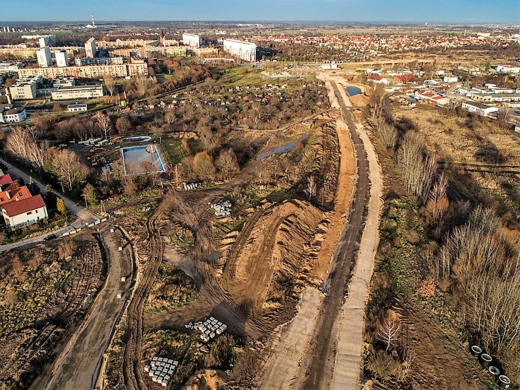 Zobacz z góry efekt prac 3.etapu zbiorczej drogi (FOTO)