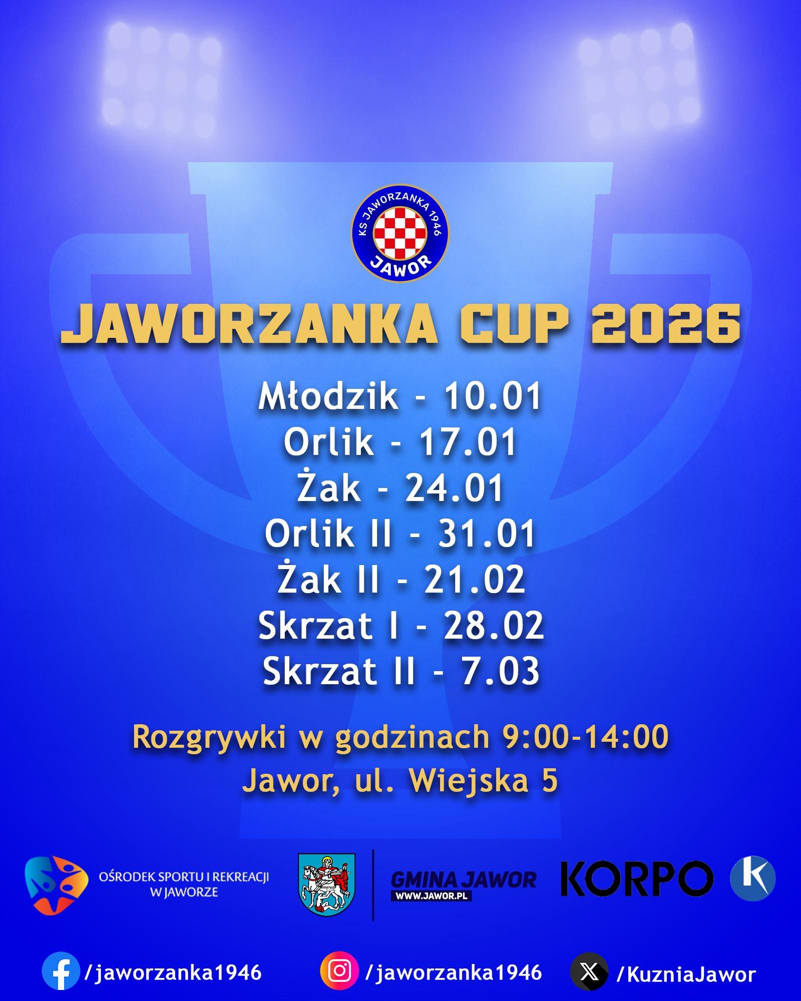 Startują turnieje Jaworzanka Cup 2026