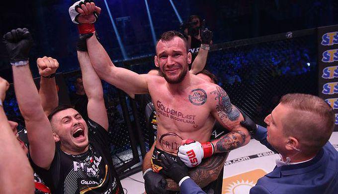Wojownik w drodze po pas zawodowego mistrza KSW